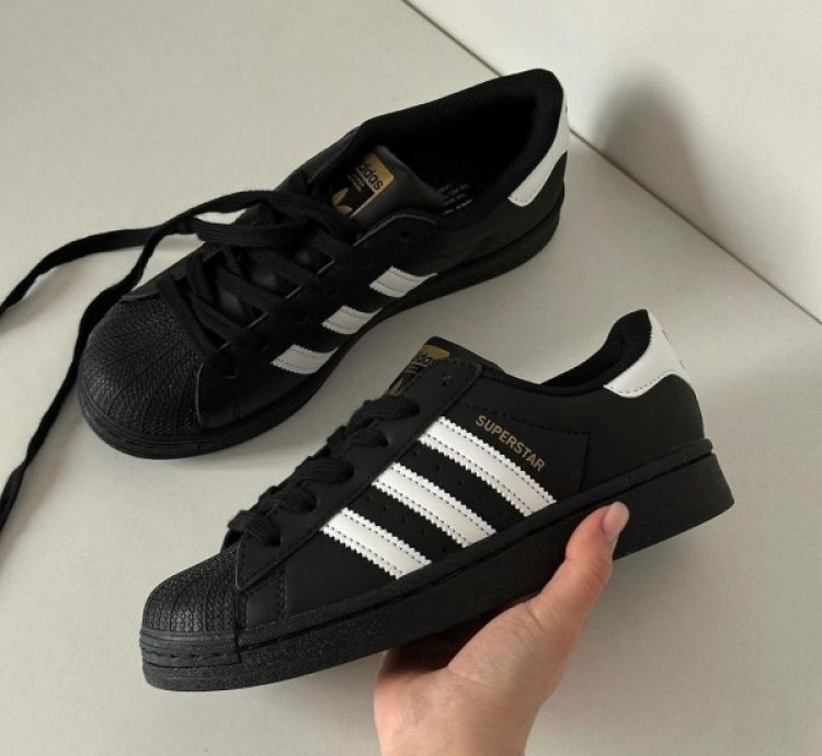 Adidas Superstar Steel Logo Sneakers
