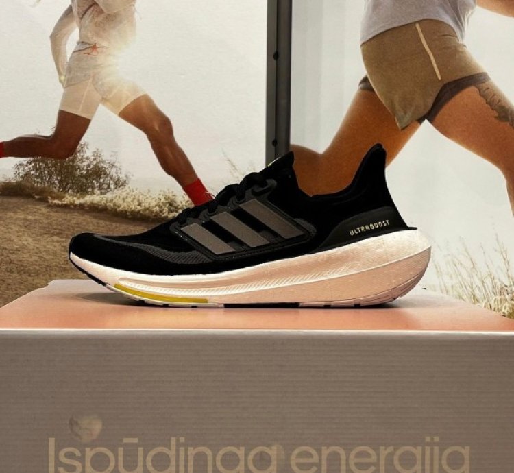Adidas Ultra Boost 23 Black Light Running Shoes