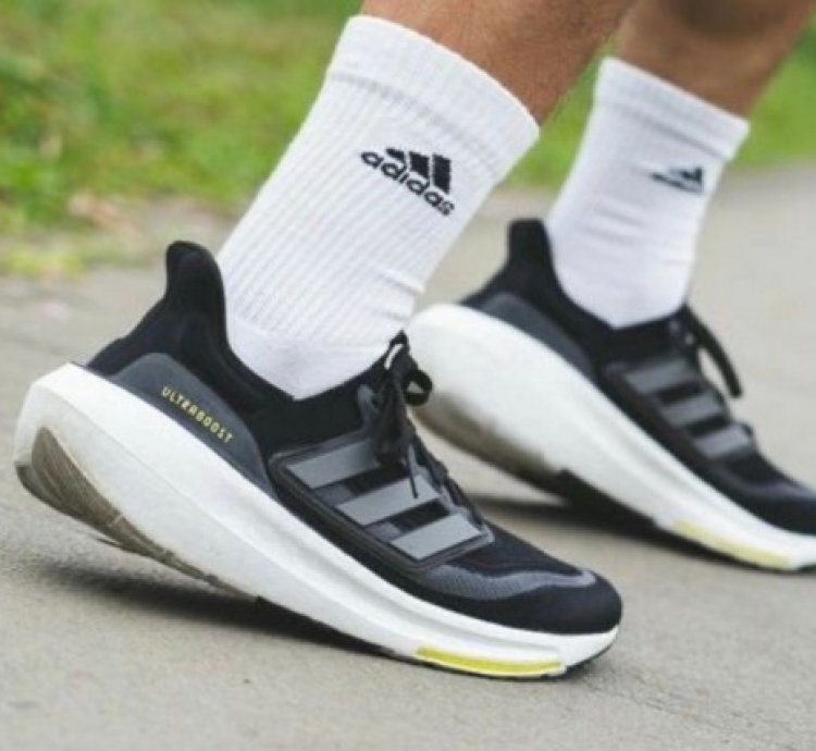 Adidas Ultra Boost 23 Black Light Running Shoes