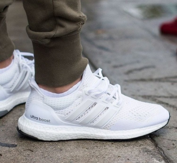 Adidas Ultraboost 30 Triple White Running Shoes