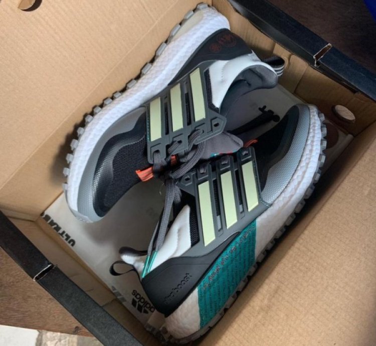 Adidas Ultraboost Guard Black White Blue Running Shoes