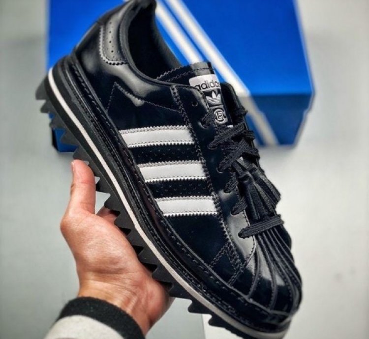 Adidas X Clot Superstar By Edison Chen Black Sneakers
