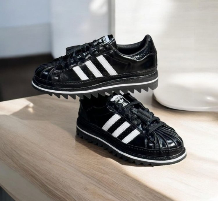 Adidas X Clot Superstar By Edison Chen Black Sneakers