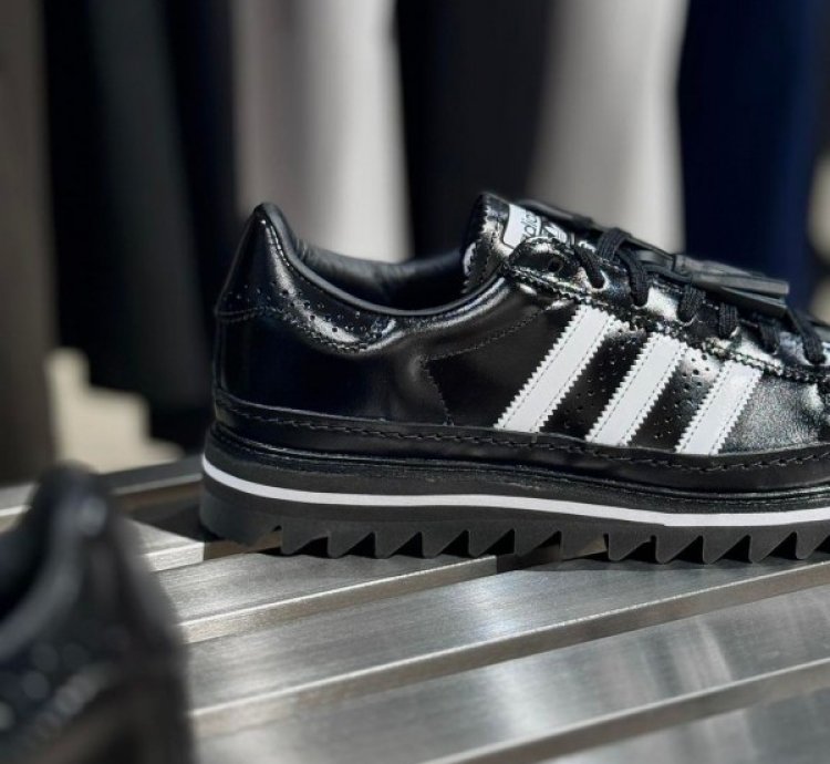 Adidas X Clot Superstar By Edison Chen Black Sneakers
