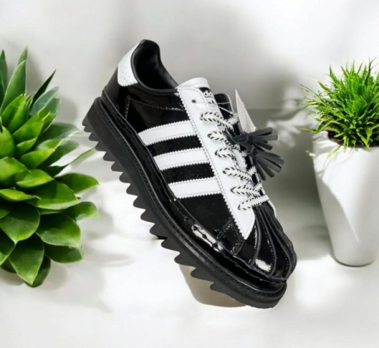 Adidas X Clot Superstar By Edison Chen White Black Sneakers
