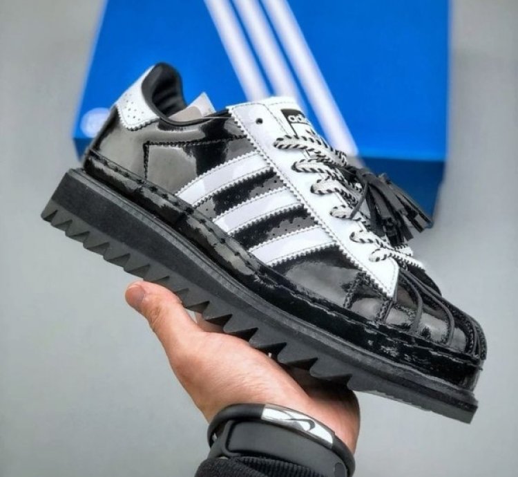 Adidas X Clot Superstar By Edison Chen White Black Sneakers