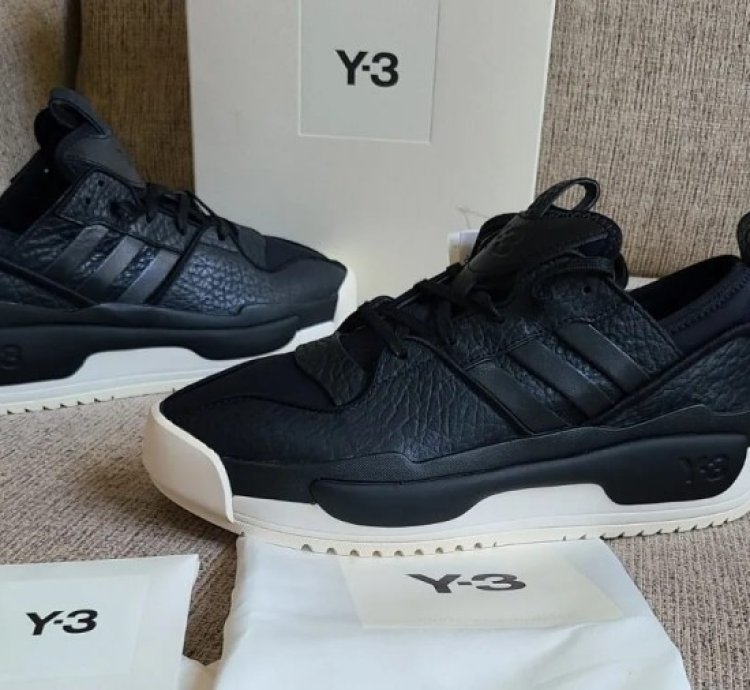 Adidas Y3 Hokori Black White Sneakers