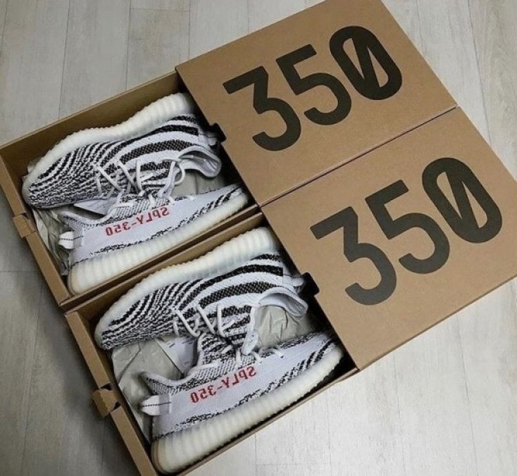 Adidas Yeezy 350 Boost V2 Zebra Sneakers Semi Ua