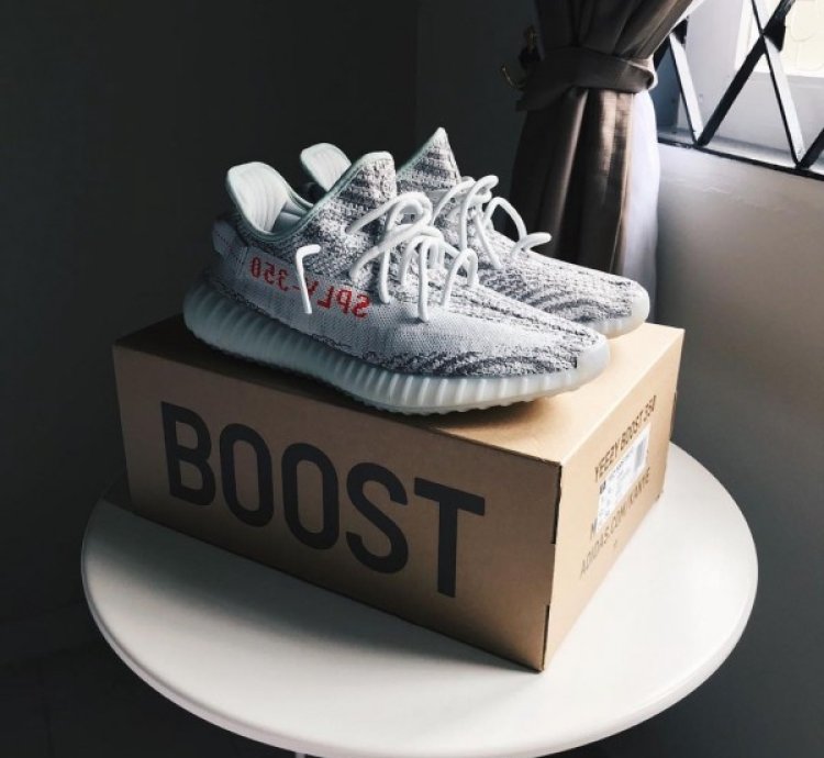 Adidas Yeezy 350 V2 Blue Tint Sneakers Semi Ua