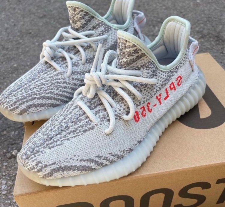 Adidas Yeezy 350 V2 Blue Tint Sneakers Semi Ua