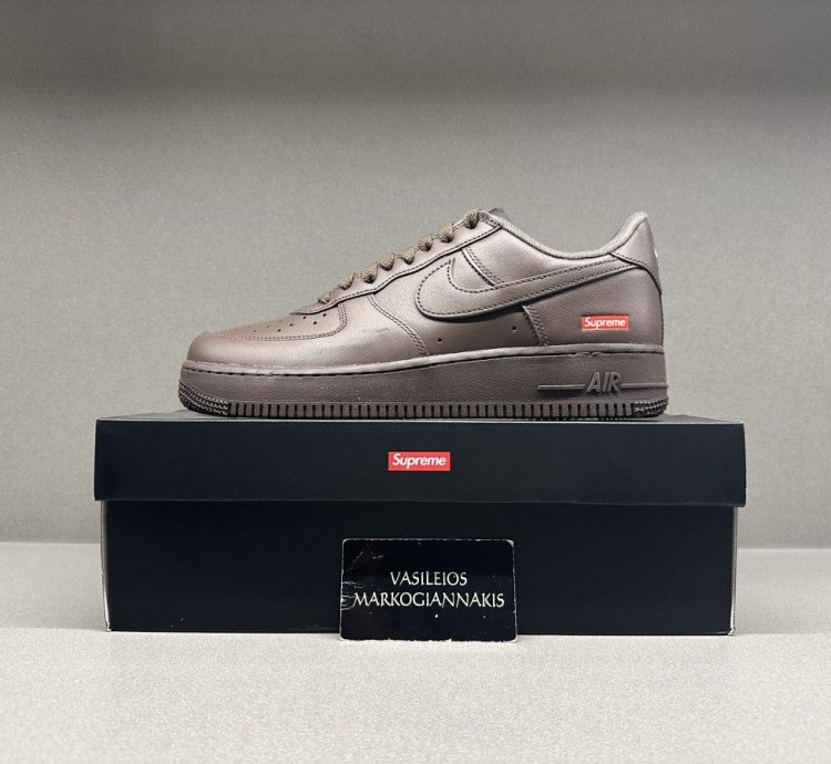 Nike Air Force 1 Low Supreme Baroque Brown