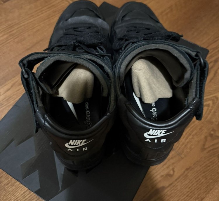 Nike Air Force 1 Mid Comme Des Garcons Black