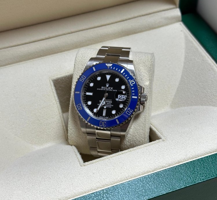 Rolex Submariner Date 18k Rolex Blue