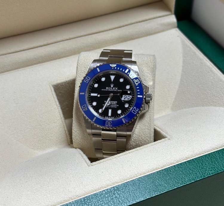 Rolex Submariner Date 18k Rolex Blue