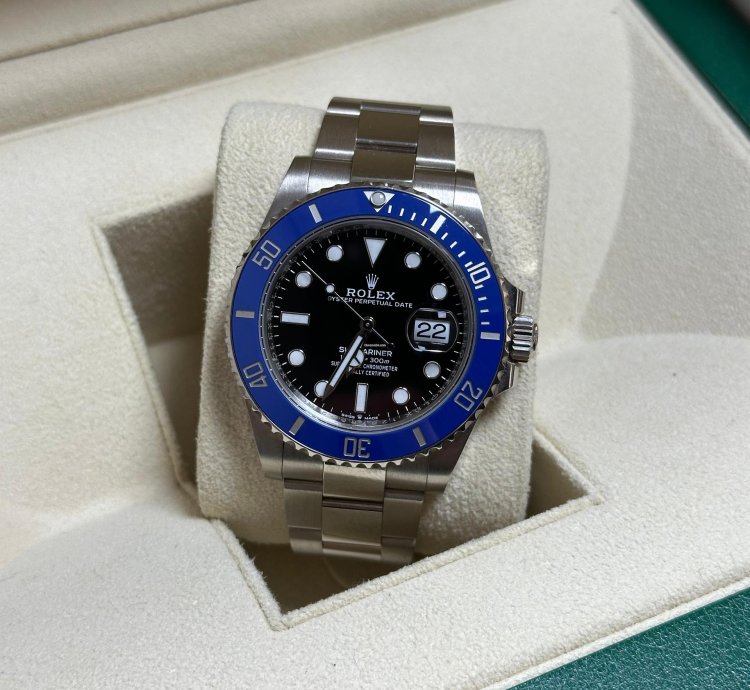 Rolex Submariner Date 18k Rolex Blue