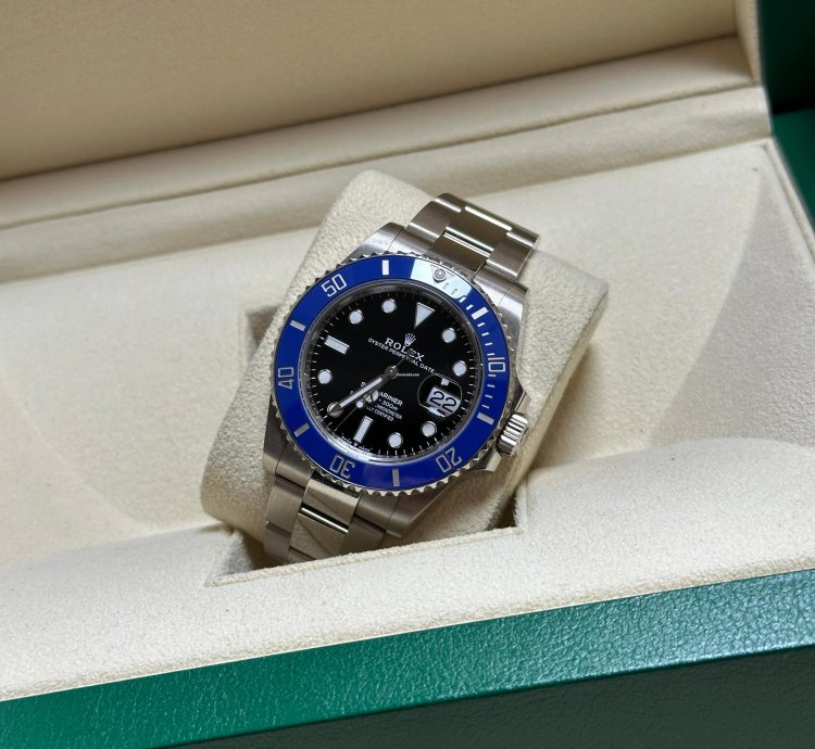 Rolex Submariner Date 18k Rolex Blue