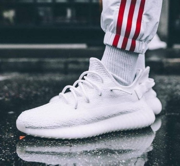 Adidas Yeezy Boost 350 Oreo Triple White Sneakers Semi Ua