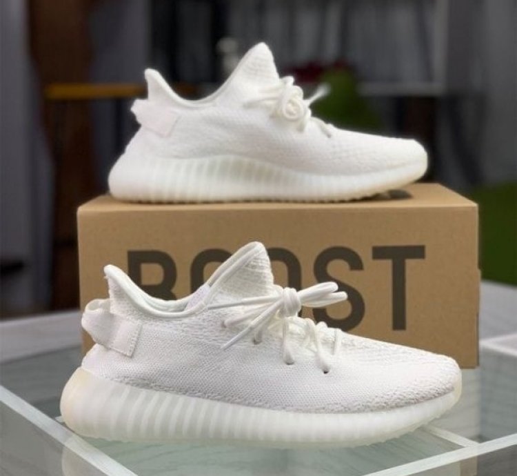 Adidas Yeezy Boost 350 Oreo Triple White Sneakers Semi Ua