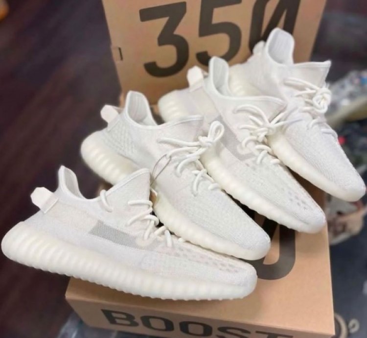Adidas Yeezy Boost 350 V2 Bone Sneakers Semi Ua