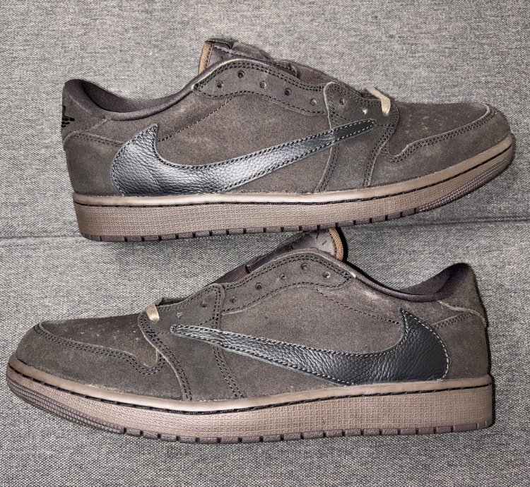 Nike Air Jordan 1 Low Travis Scott Dark Mocha 12 5