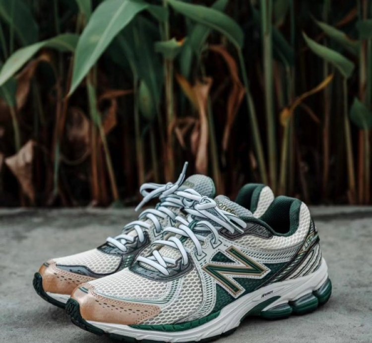 Aime Leon Dore X Newbalance 860 V2 Green Copper