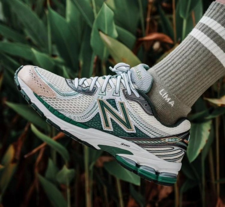 Aime Leon Dore X Newbalance 860 V2 Green Copper