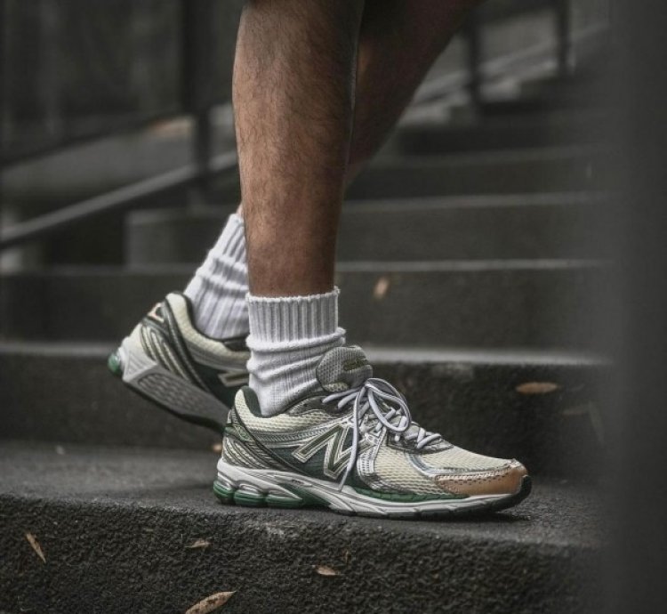 Aime Leon Dore X Newbalance 860 V2 Green Copper