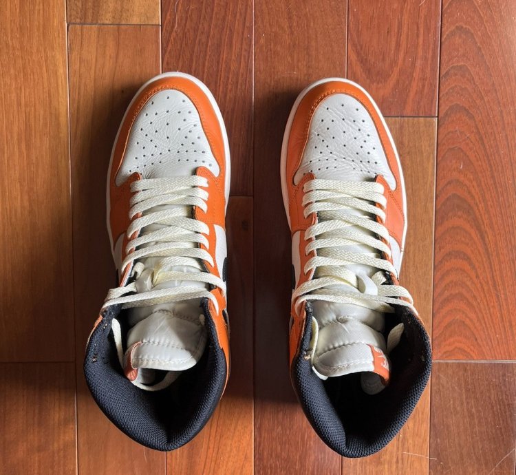 Nike Air Jordan 1 Shattered Backboard 2 0 Orange Chicago
