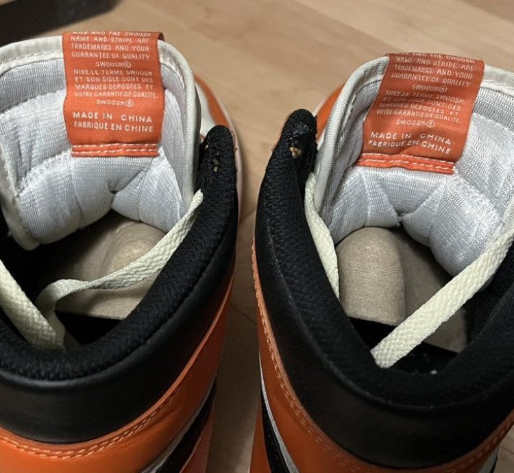 Nike Air Jordan 1 Shattered Backboard 2 0 Orange Chicago