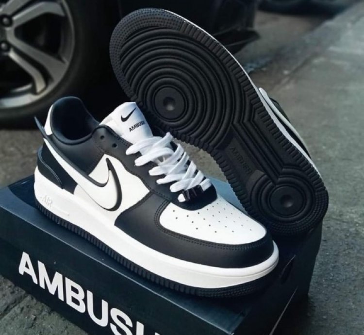 Ambush X Nike Air Force 1 Black White Panda Sneakers