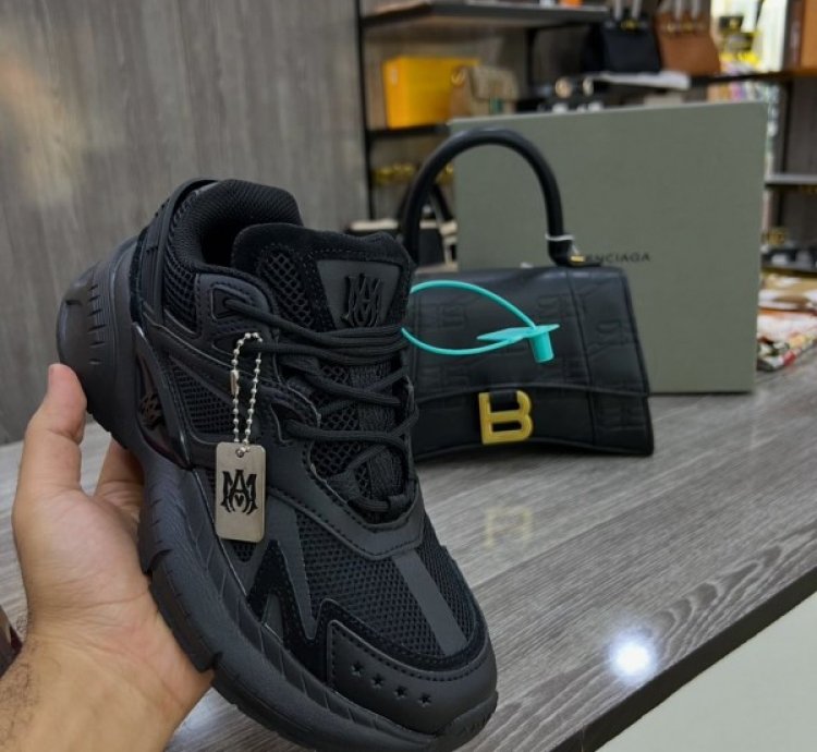 Amir I Ma 2 Triple Black Sneakers