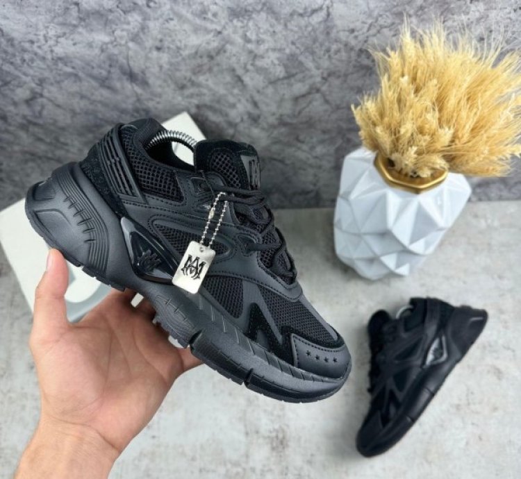 Amir I Ma 2 Triple Black Sneakers