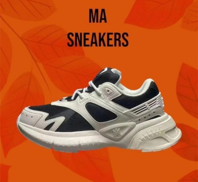 Amir I Ma White Black Sneakers