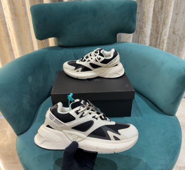 Amir I Ma White Black Sneakers