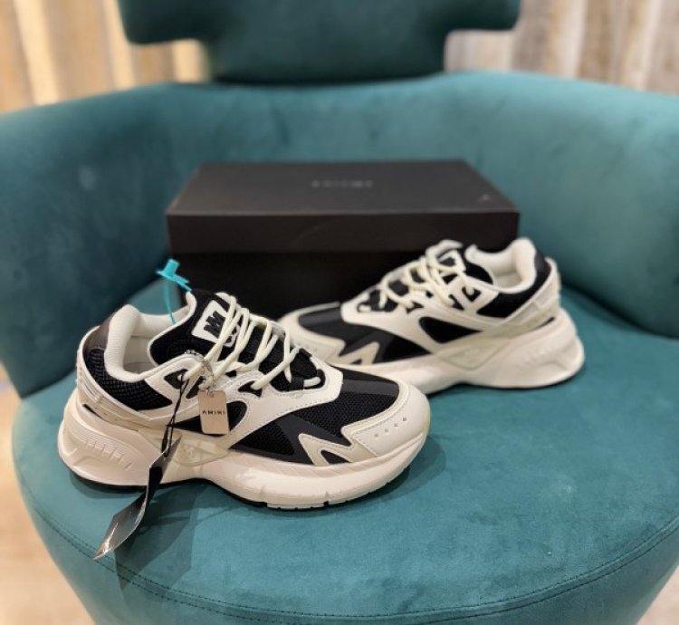 Amir I Ma White Black Sneakers
