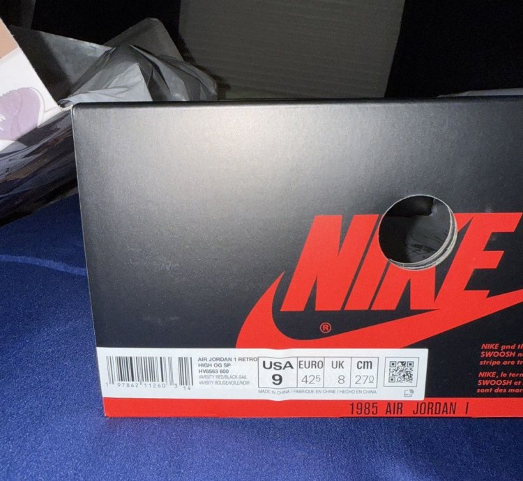 Nike Air Jordan 1 Union La - Chicago Shadow Deadstock Sz 9