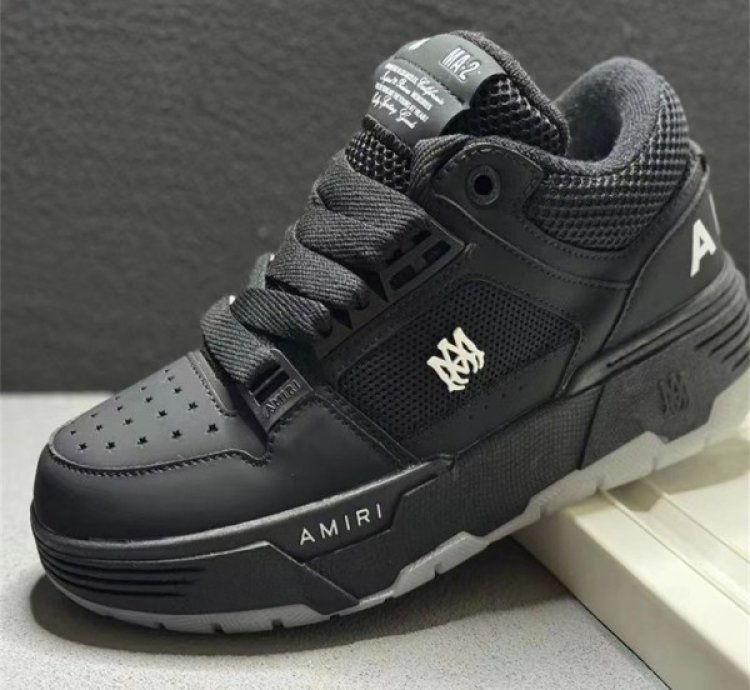 Amiri Ma 2 All Black Sneakers