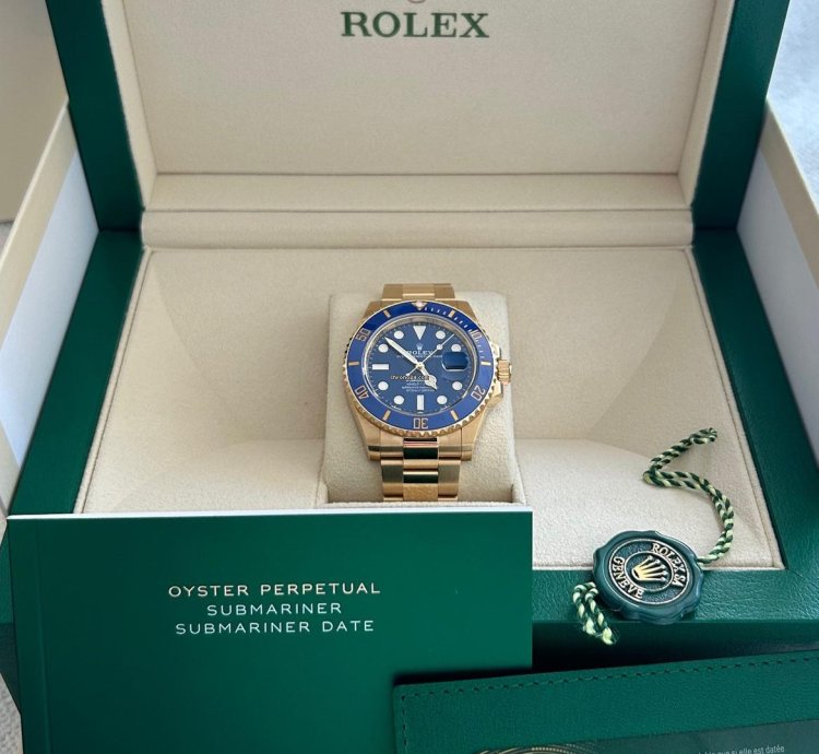 Rolex Submariner Date 2024 Rolex Submariner Date Gold New Full Set