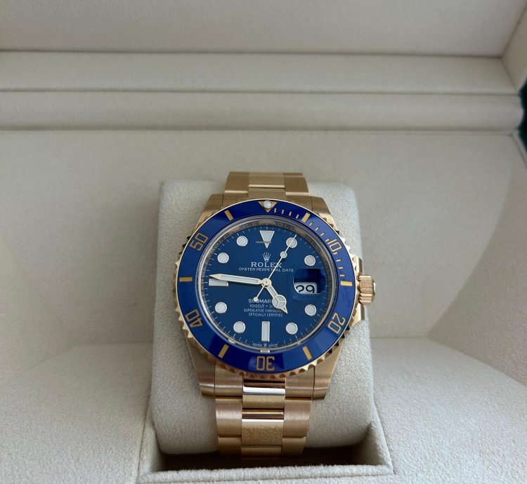 Rolex Submariner Date 2024 Rolex Submariner Date Gold New Full Set