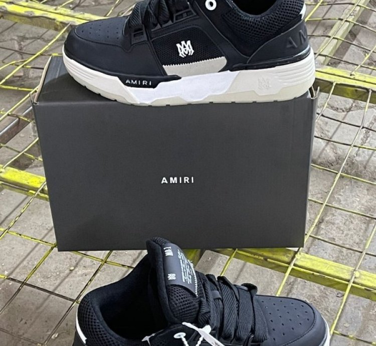 Amiri Ma2 Black White Sneakers