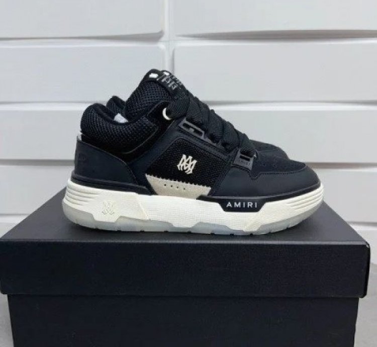 Amiri Ma2 Black White Sneakers