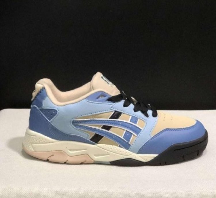 Asic S Gel Fuse Kigo Blue Beige Sneakers