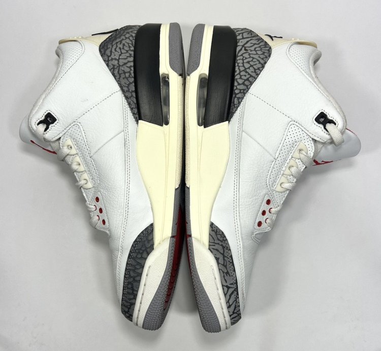 Nike Air Jordan 3 Retro White Cement Reimagined Size 12