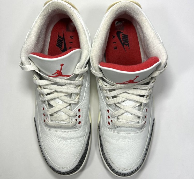 Nike Air Jordan 3 Retro White Cement Reimagined Size 12