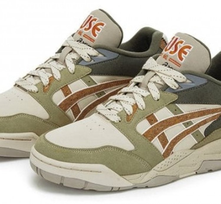 Asic S Gel Fuse Kigo Olive Beige Sneakers