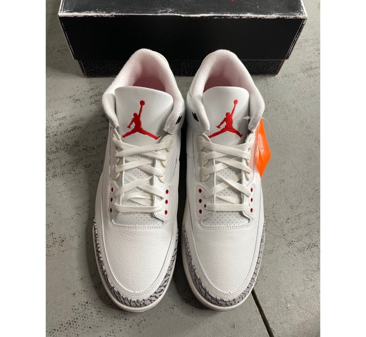 Nike Air Jordan 3 White Cement Reimagined Shoes Men
