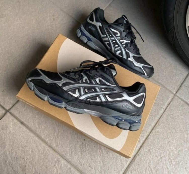 Asic S Gel Kayano 14 Black White Sneakers
