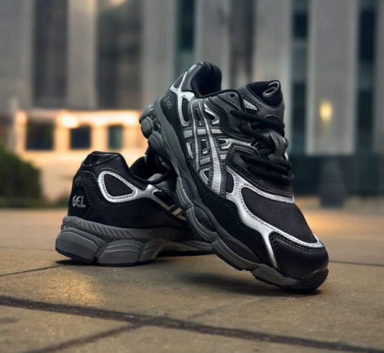 Asic S Gel Kayano 14 Black White Sneakers