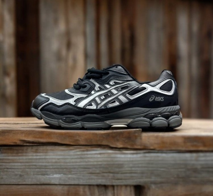 Asic S Gel Kayano 14 Black White Sneakers