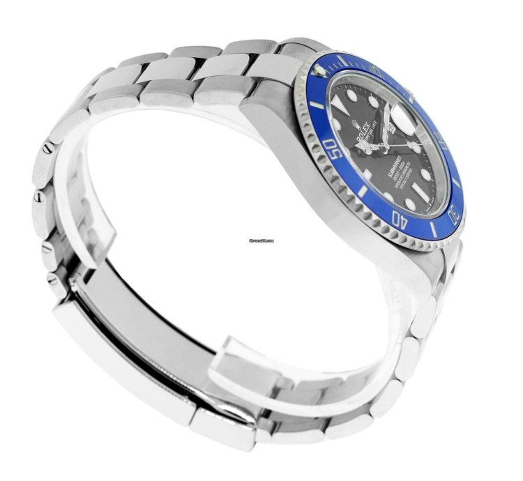 Rolex Submariner Date 40mm White Gold Black Dial Blue Bezel 126619